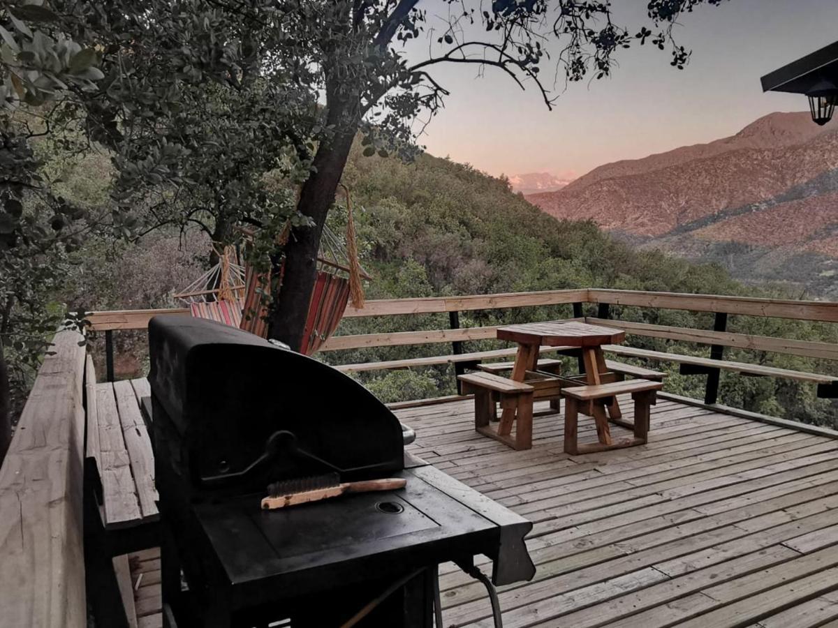 Cabana San Jose Del Maipo Sector La Obra Los Chacayes Eksteriør bilde